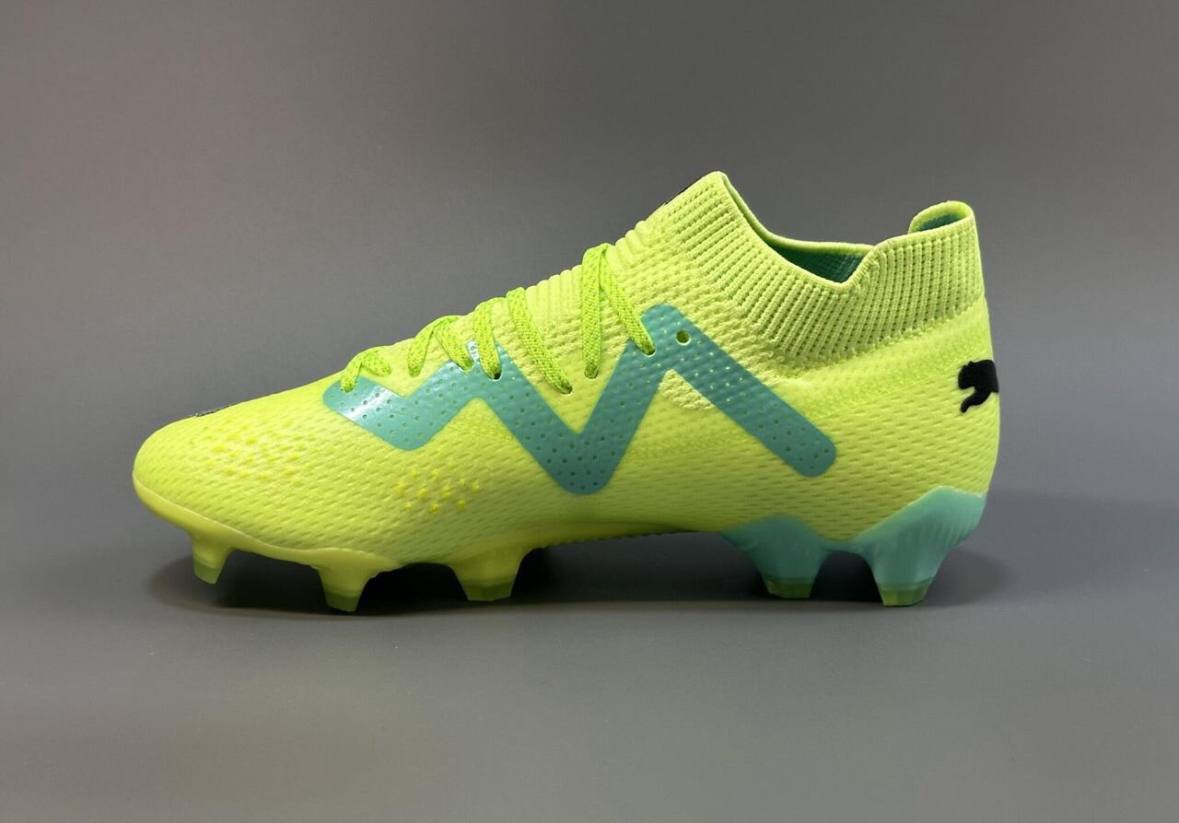Футбольные бутсы Puma Future Ultimate Low FG/AG Pursuit ядовито-зеленые