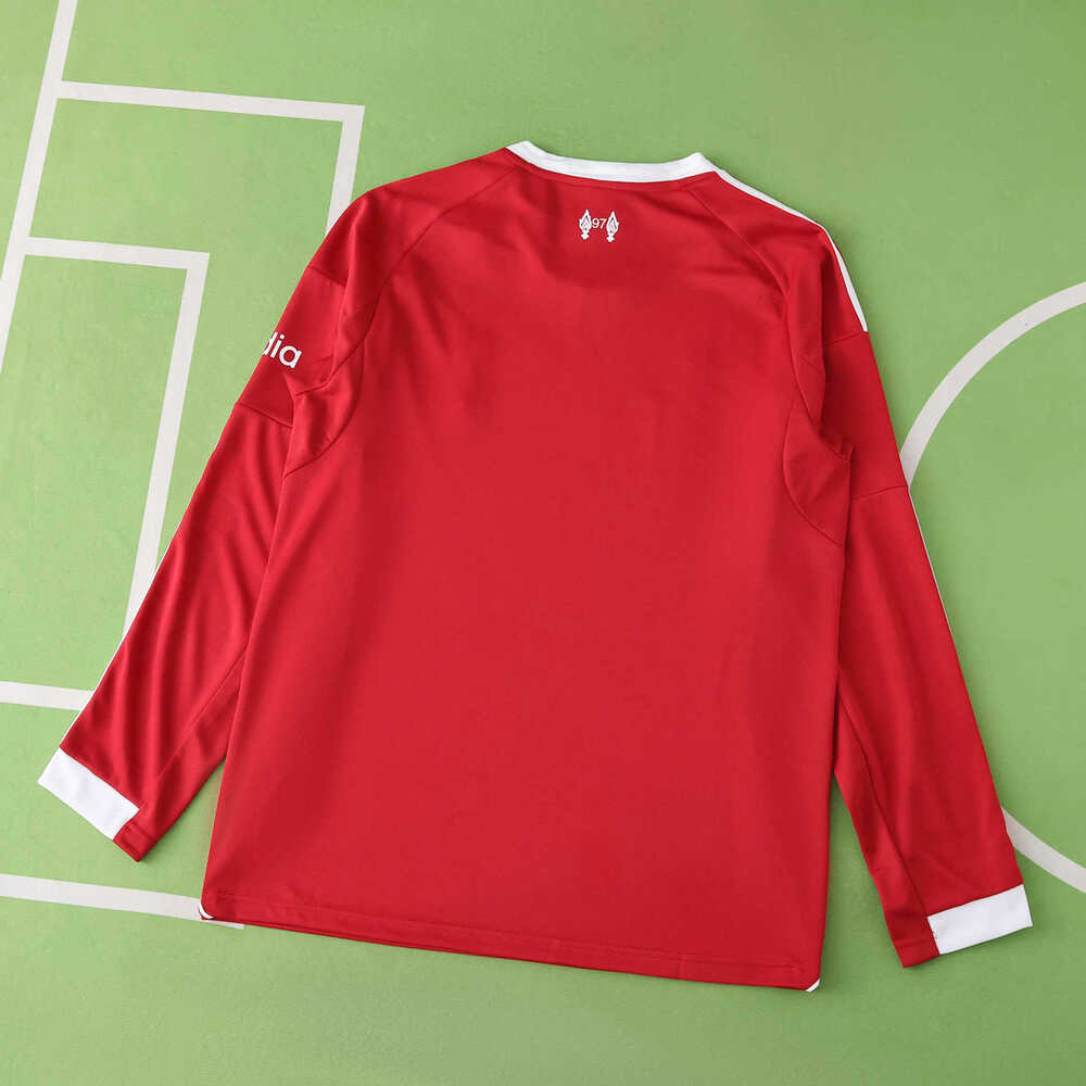 Фанатская футболка Ливерпуль с длинным рукавом домашняя 25-26