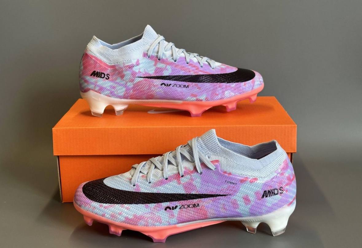 Футбольные бутсы Nike Air Zoom Mercurial Vapor 15 Elite FG фиолетовые