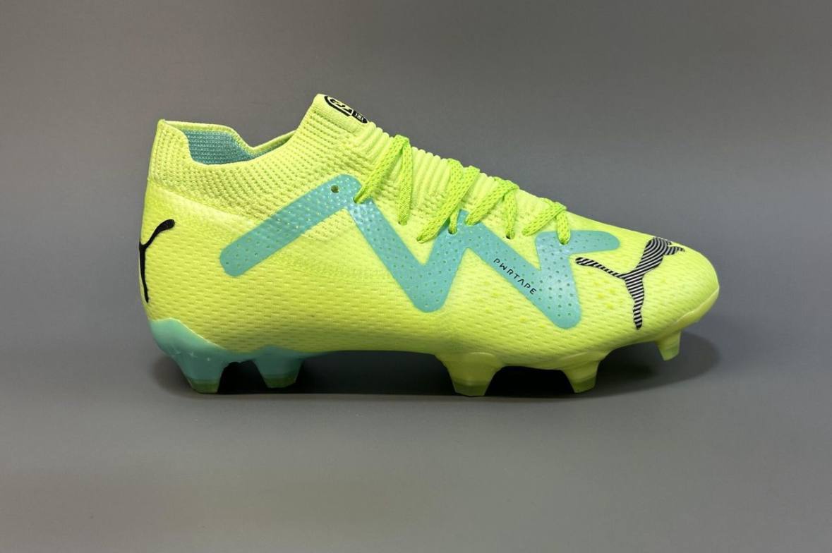 Футбольные бутсы Puma Future Ultimate Low FG/AG Pursuit ядовито-зеленые