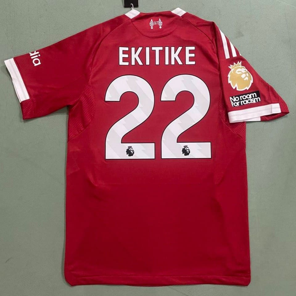 EKITIKE 22 игровая футболка Ливерпуль домашняя 25-26