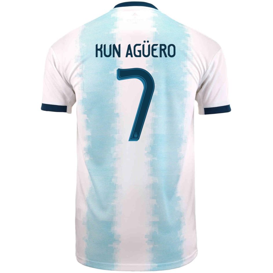 Футболка Аргентина домашняя KUN AGUERO 7 2019