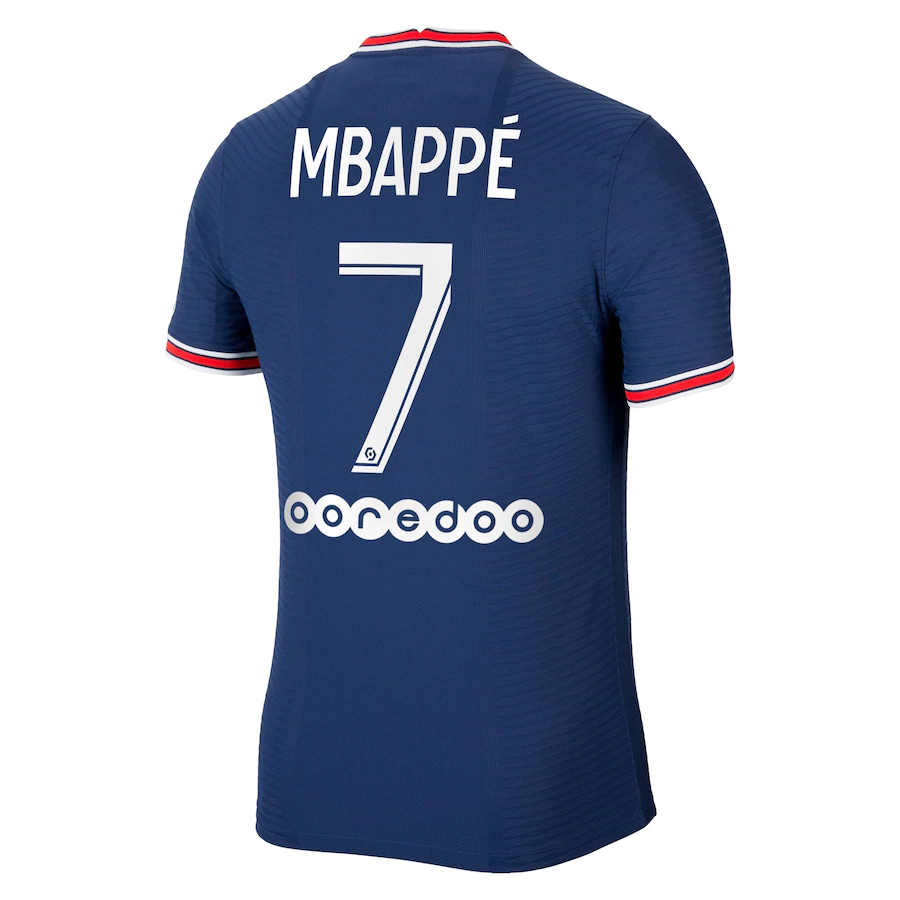 Футболка ПСЖ домашняя игровая 21/22 League 1 MBAPPE 7