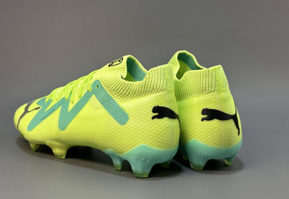 Футбольные бутсы Puma Future Ultimate Low FG/AG Pursuit ядовито-зеленые