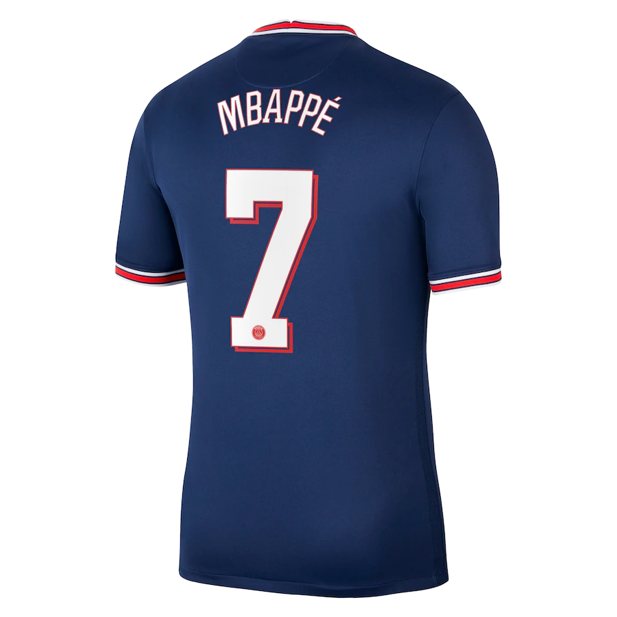 Футболка ПСЖ домашняя фанатская CUP 21/22 MBAPPE 7