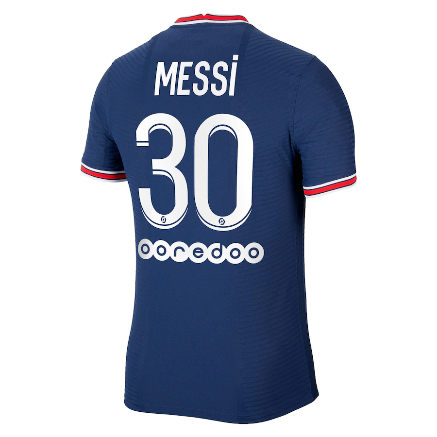 Футболка ПСЖ домашняя игровая 21/22 League 1 MESSI 30