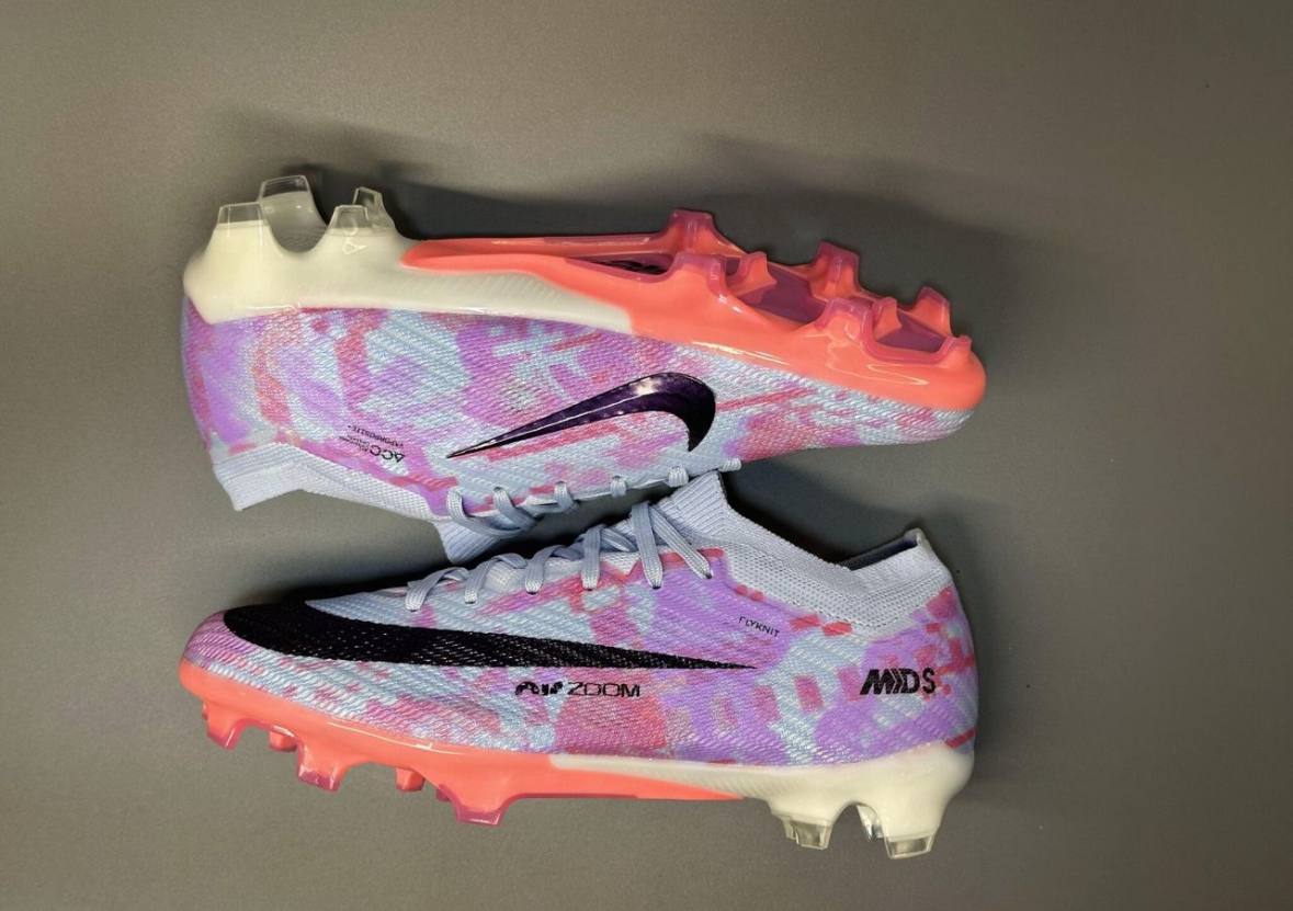 Футбольные бутсы Nike Air Zoom Mercurial Vapor 15 Elite FG фиолетовые