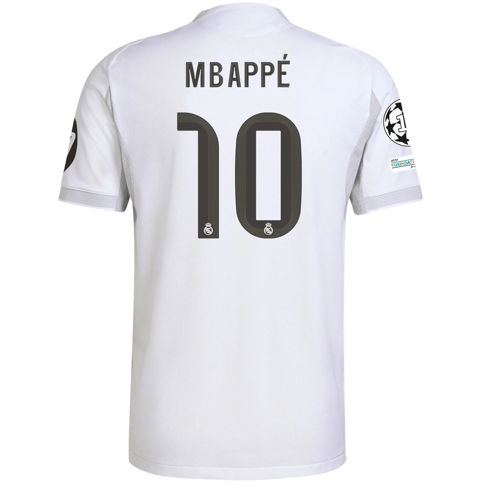 MBAPPE 10 фанатская футболка Реал Мадрид домашняя 25-26