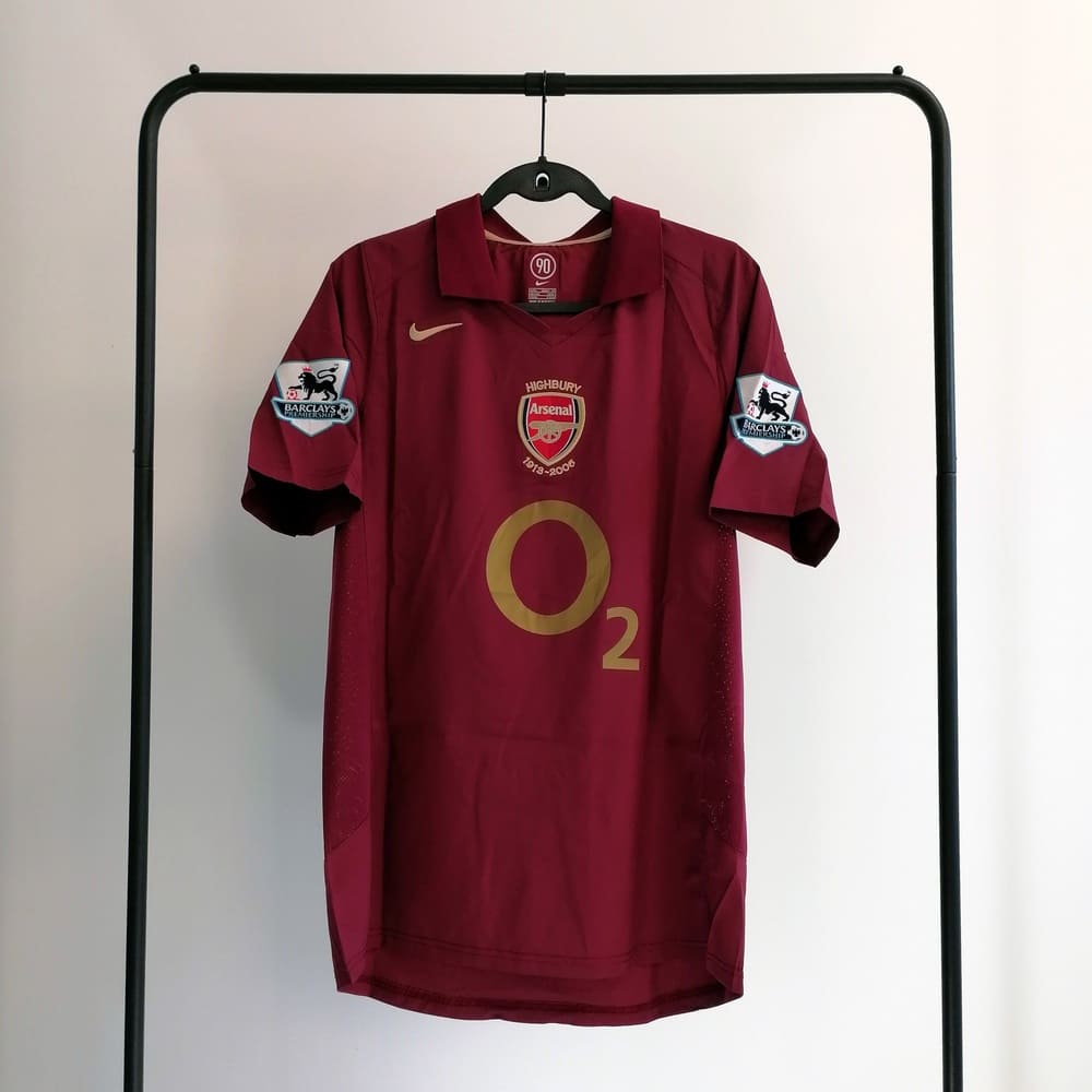 HENRY 14 ретро футболка Арсенал домашняя 2005-2006