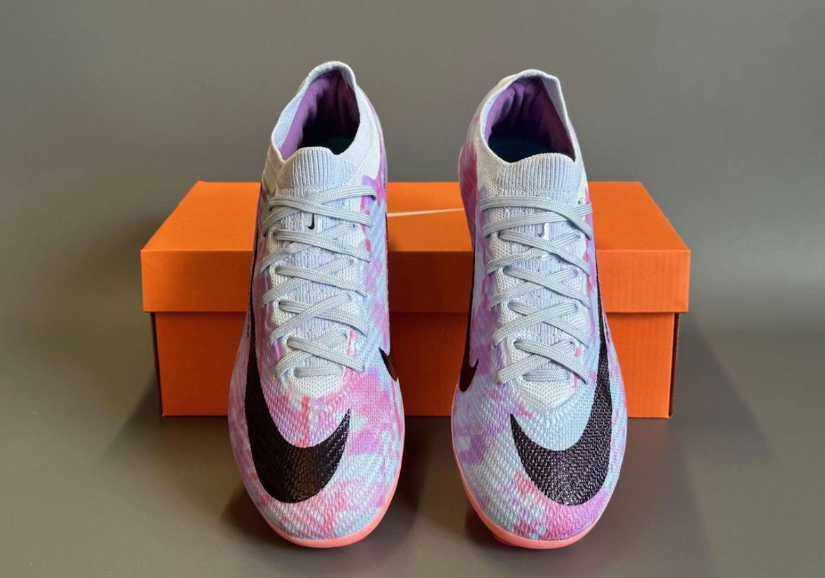 Футбольные бутсы Nike Air Zoom Mercurial Vapor 15 Elite FG фиолетовые