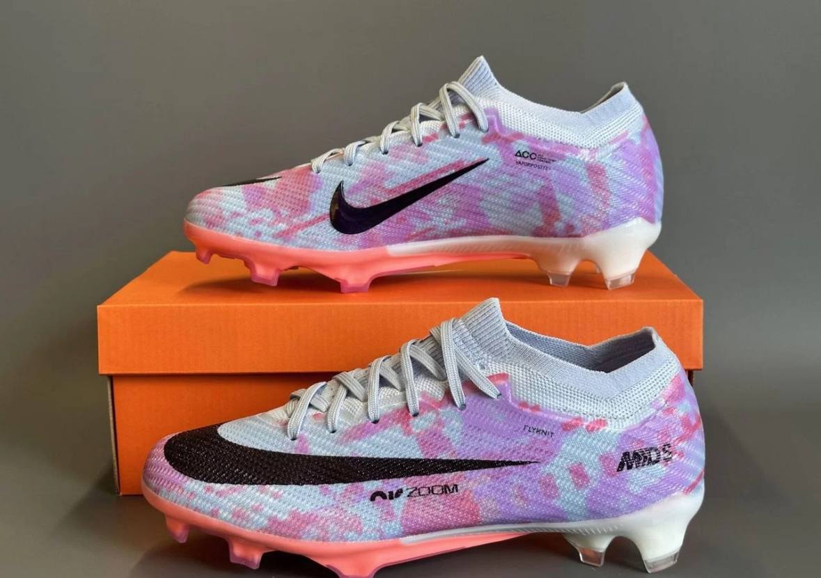Футбольные бутсы Nike Air Zoom Mercurial Vapor 15 Elite FG фиолетовые