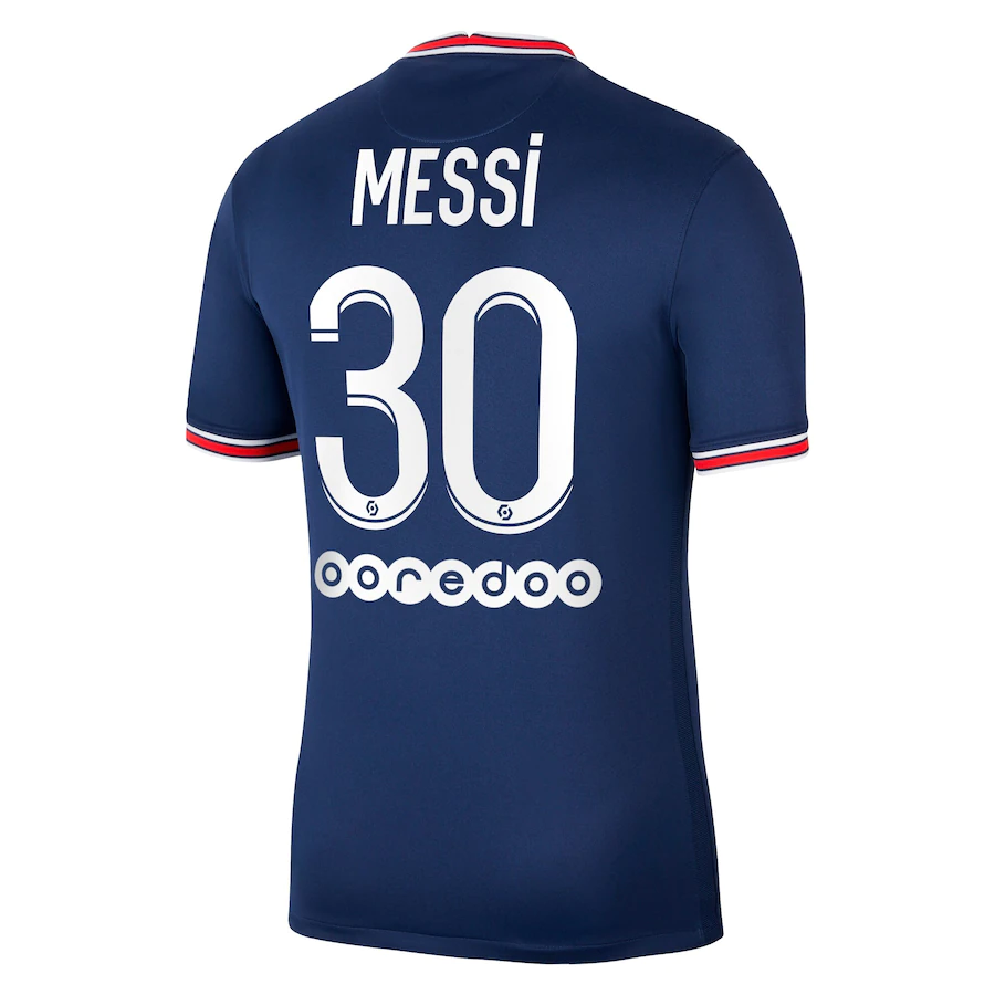 Футболка ПСЖ домашняя фанатская 21/22 League 1 MESSI 30